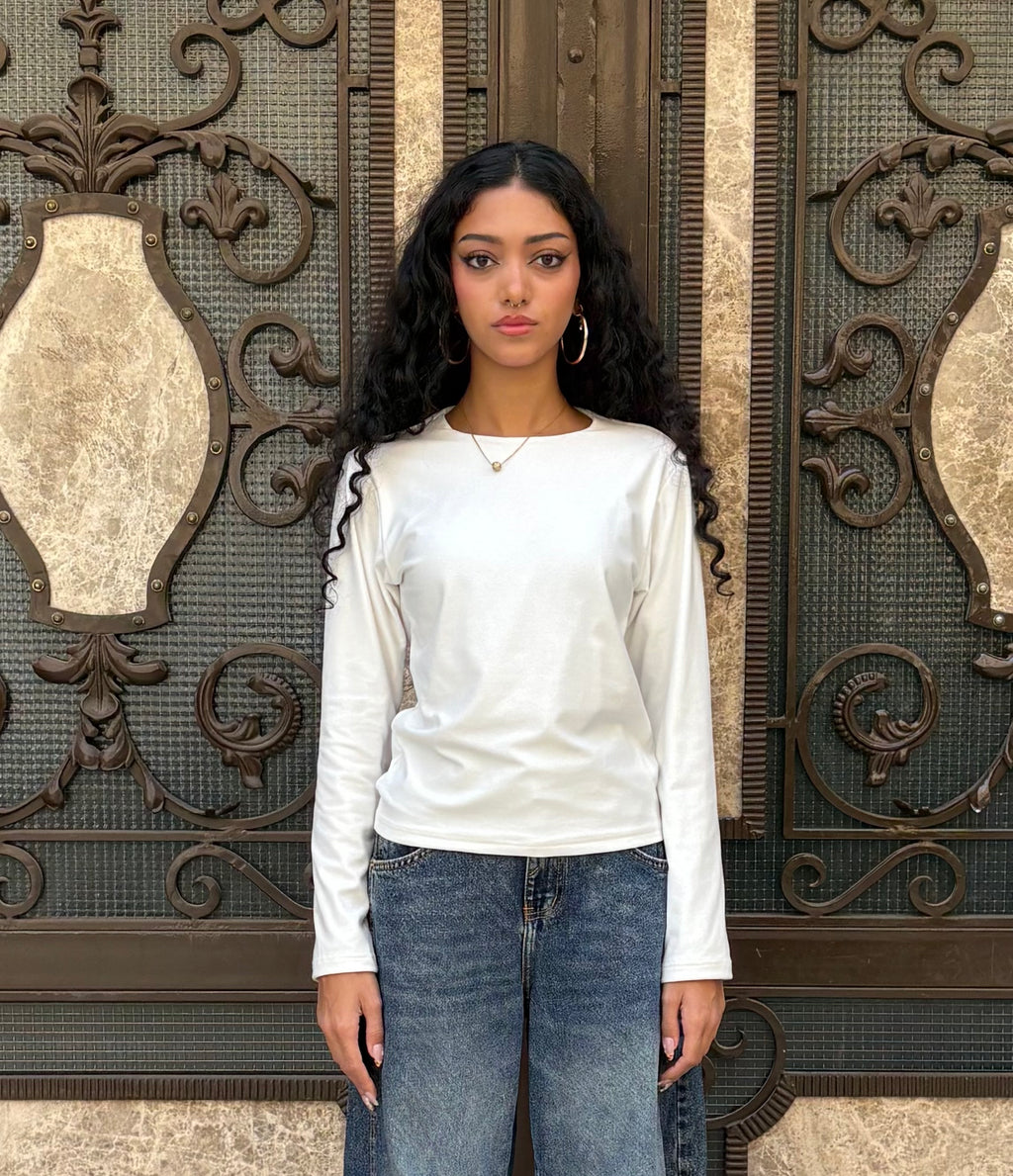 The double layered cotton top