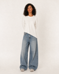 Asymmetrical White Top