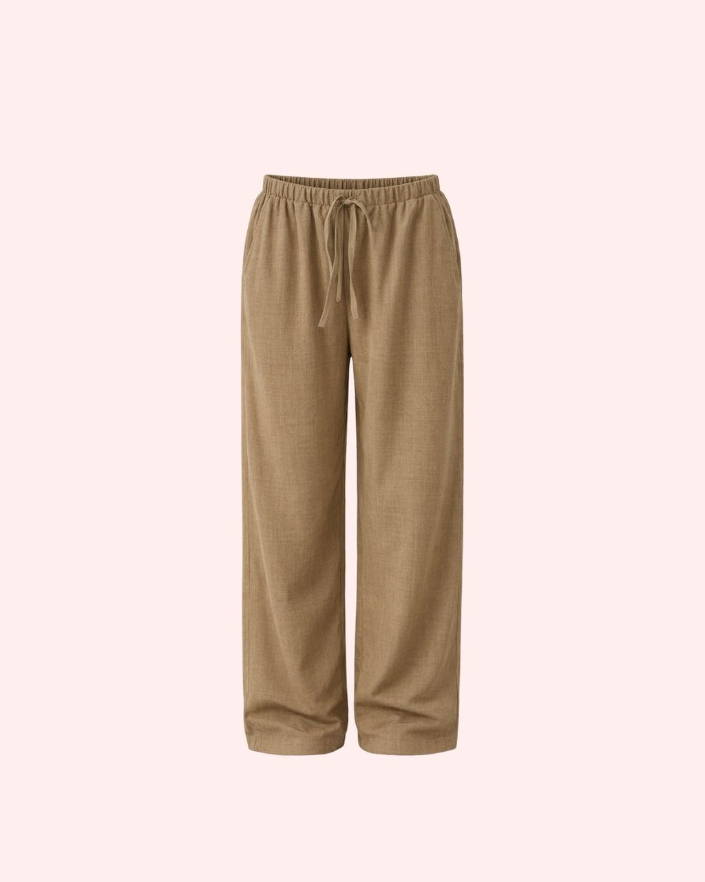 The Loose Non See-Through Linen – Beige